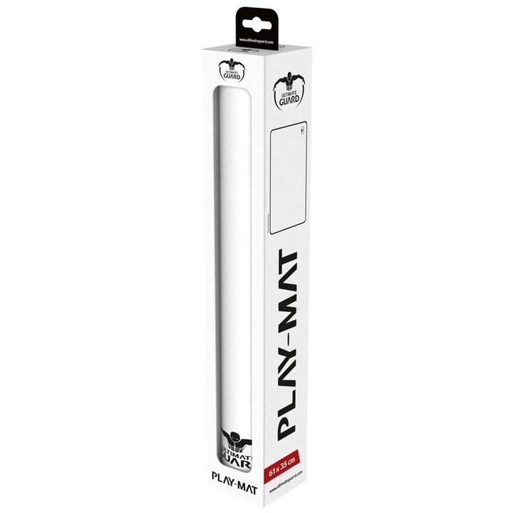 Covoras anti-alunecare, Ultimate Guard, Pentru carti de joc, 61x35 cm, Alb