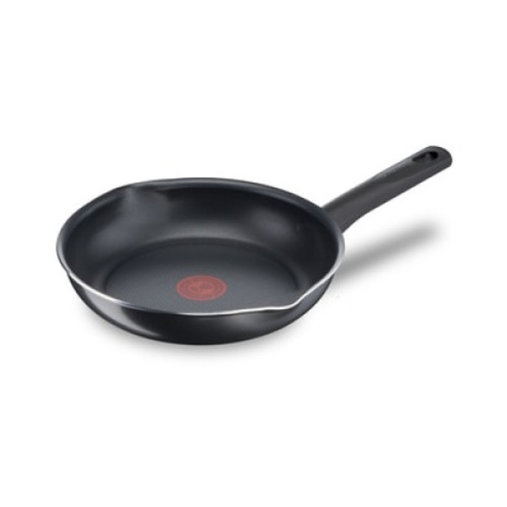 Tigaia universala, Tefal, Aluminiu, Negru, 24 cm