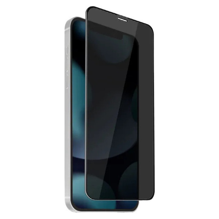 Fólia Edzett Üveg 9D Tempered Glass Privacy Full Glue kompatibilis Samsung Galaxy A33