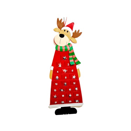Calendar advent Ren din fetru 110X145 cm eMAG ro