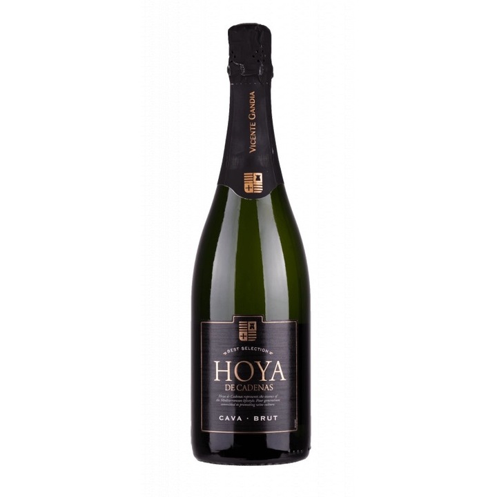 Вино Hoya De Cadenas Cava, Сухо, 12%, 0.75 l