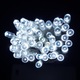 Lumini de Craciun, lumina alba rece, LED, 10m