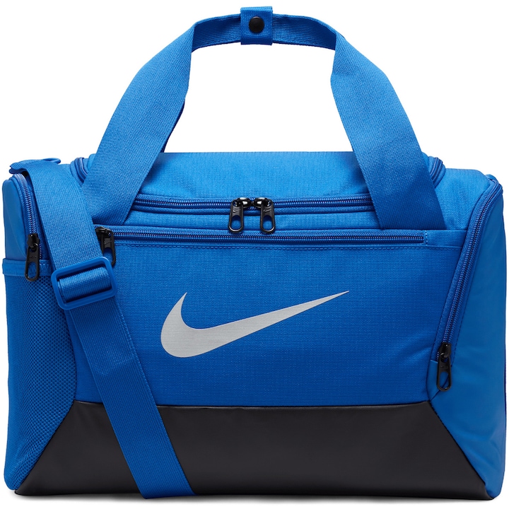 Geanta sport Nike Brasilia XS, 25 litri, albastru