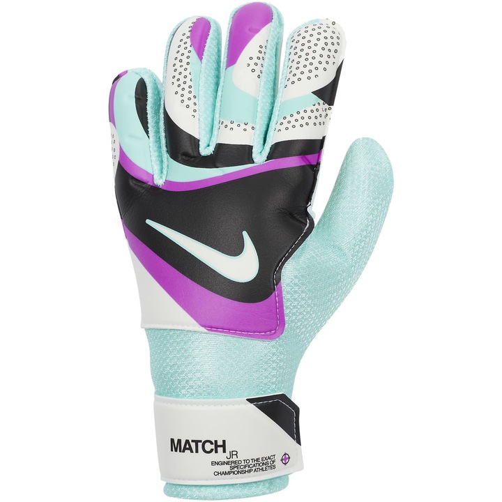 Детски вратарски ръкавици Nike Match, Размер 7, Син/Бял