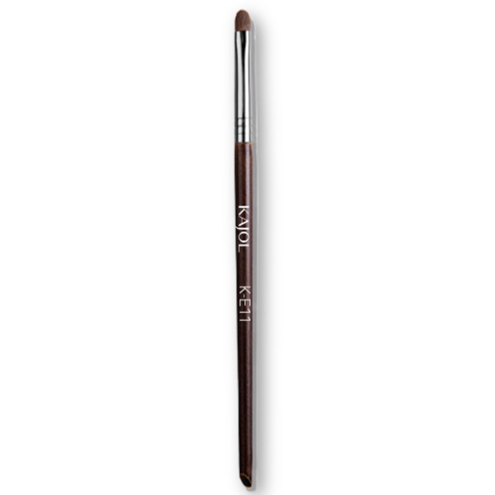 Професионална мини четка за сенки / пигмент, фина коса от пони, K-E11, KAJOL Beauty™