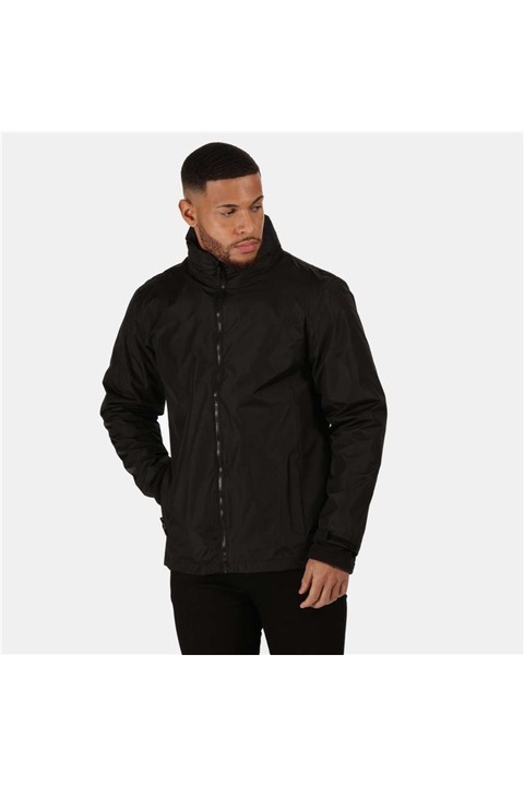 Klasszikus férfi 3 az 1-ben vízálló kabát, RETRA150, Fekete