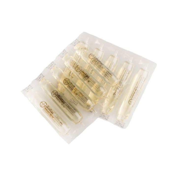 Insecticid Solfac Trio 140 EC, destinat combaterii mustelor, tantarilor si gandacilor de bucatarie, 10 ml