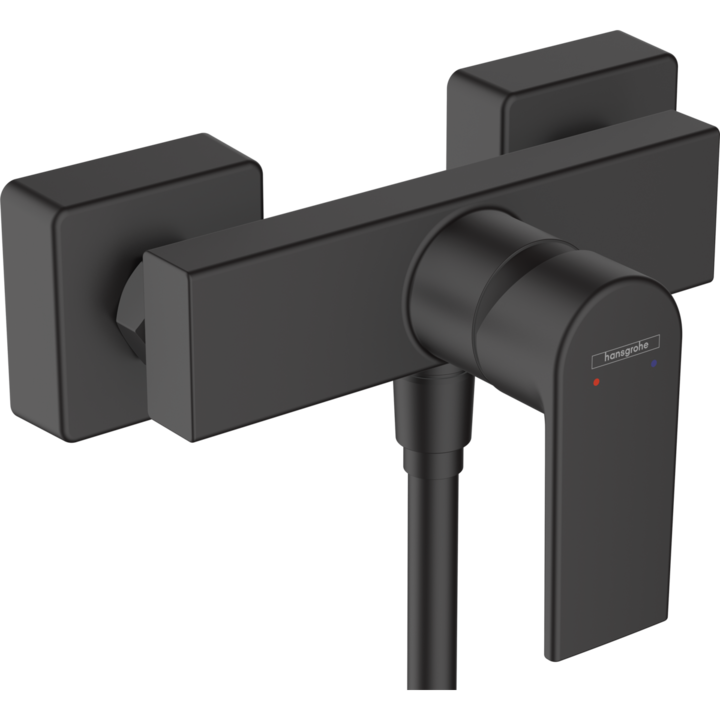 Смесител за душ Hansgrohe Vernis Shape, Едноръкохватков, Черен мат