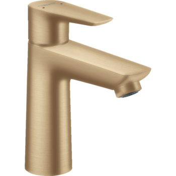 Baterie lavoar Hansgrohe Talis E 110 71710140, cu ventil, monocomanda, brushed bronze