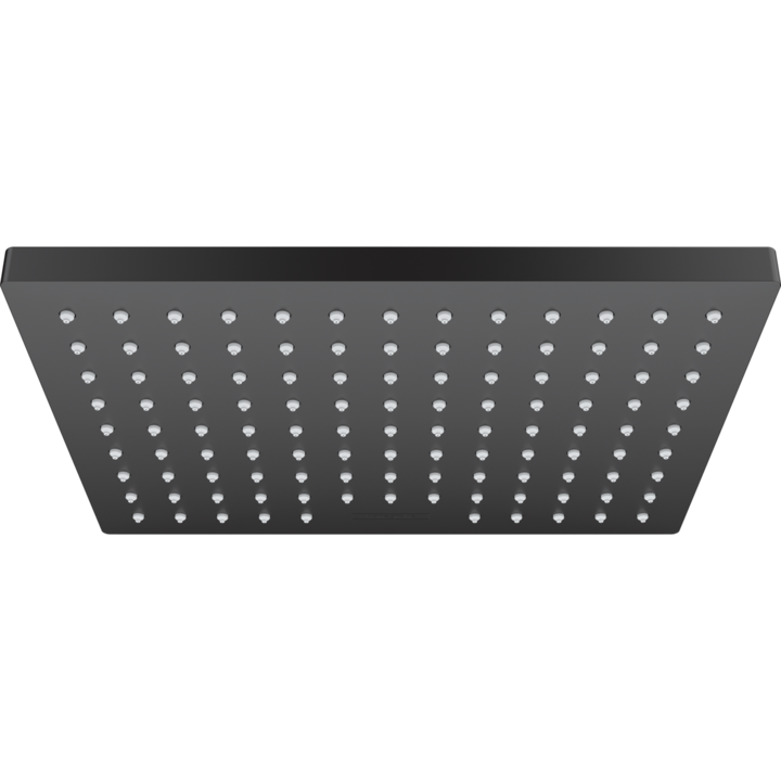 Palarie dus Hansgrohe Vernis Shape 230 26281670, 1 jet tip ploaie, 5,2 l/min, DN15, G 1/2, 230x170 mm, Negru mat