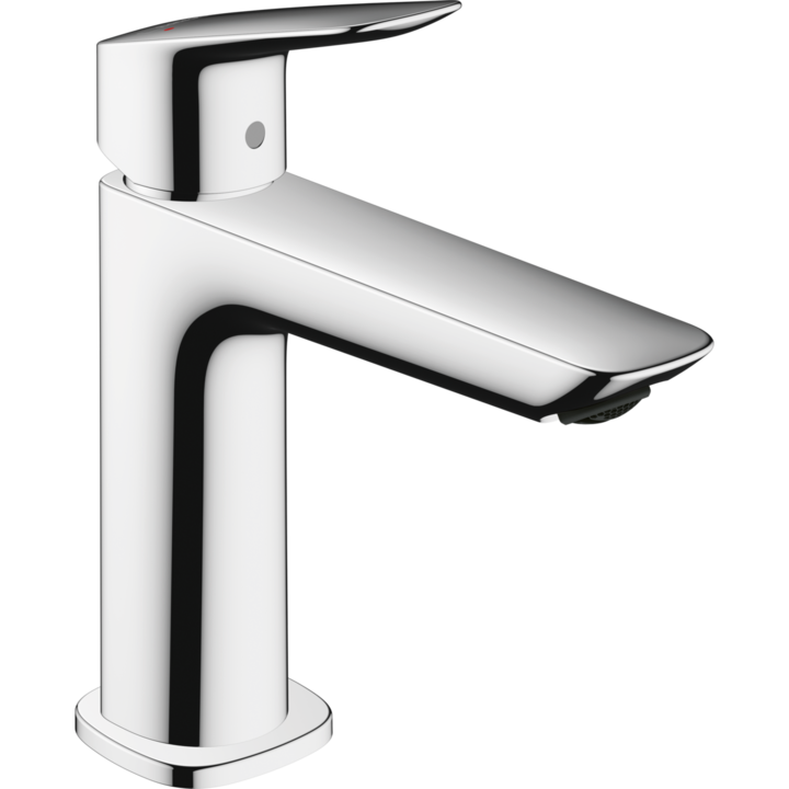 Смесител за мивка Hansgrohe Logis 110 Fine, С вентил pop-up, Едноръкохватков, Хром
