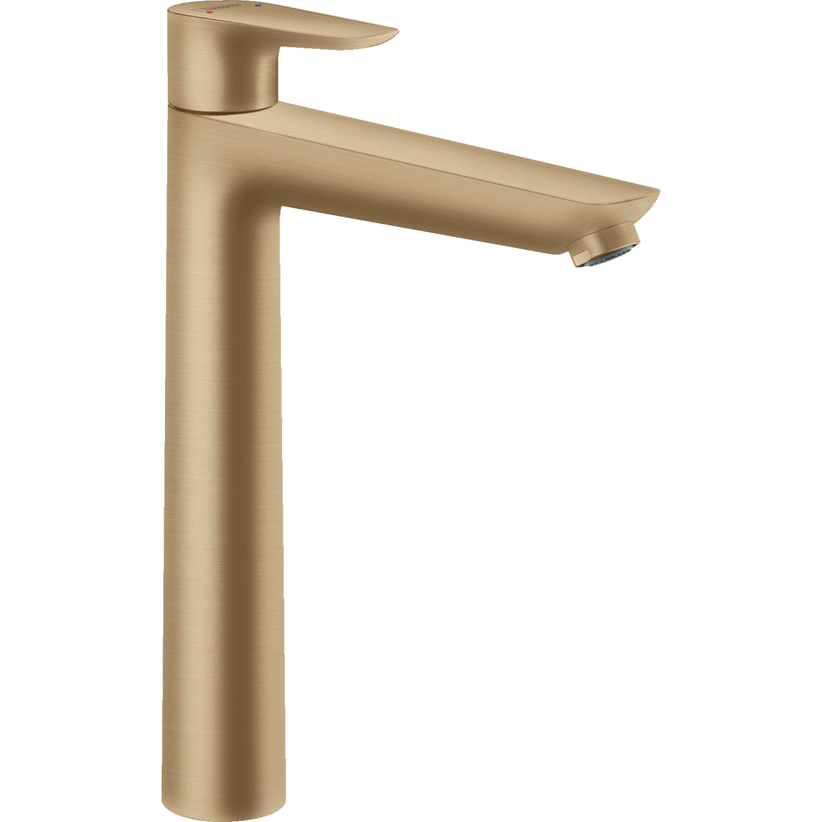 Baterie lavoar (chiuveta baie) Hansgrohe Talis E 240, cu ventil, monocomanda, aerator, cartus ceramic, Bronz periat