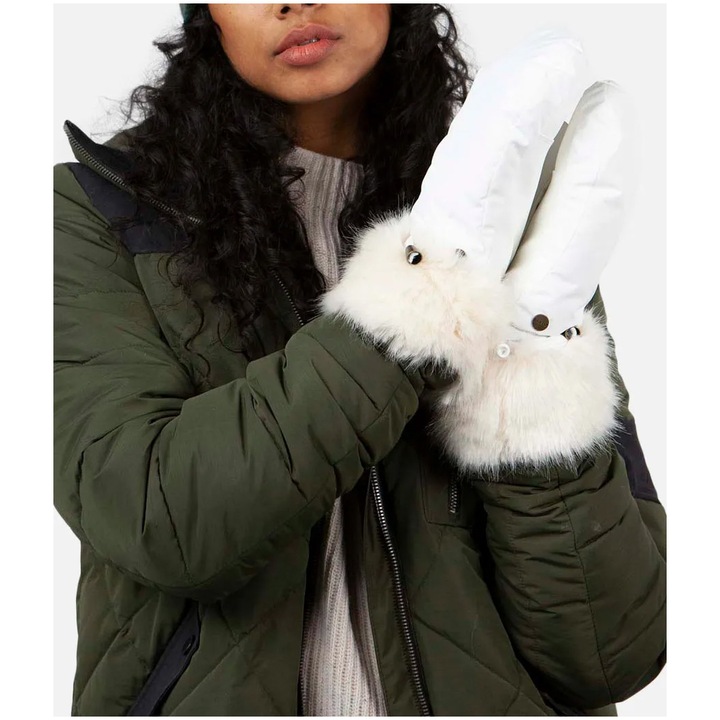 Manusi ski femei Barts Empire Skimitts, marime XS/6, alb