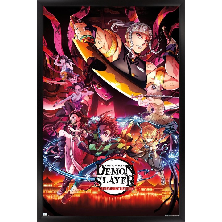 Poster, Demon Slayer, Entertainment District, 91.5 x 61 cm