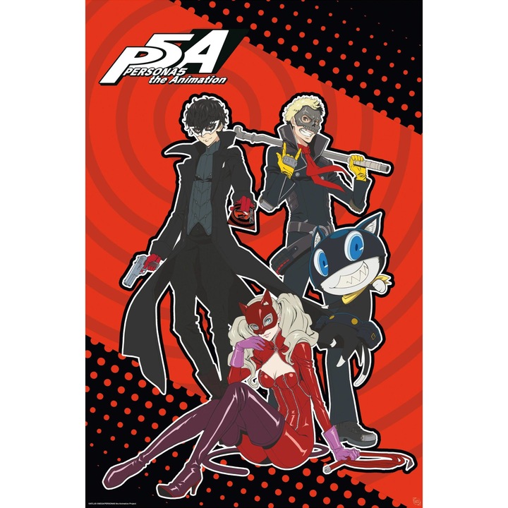Poster, Persona 5, Phantom Thieves, 91.5 x 61 cm