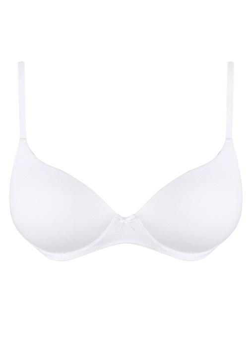 Melltartó vágatlan kupakkal, KEY, Tinédzsereknek, Fehér, AA, Fehér