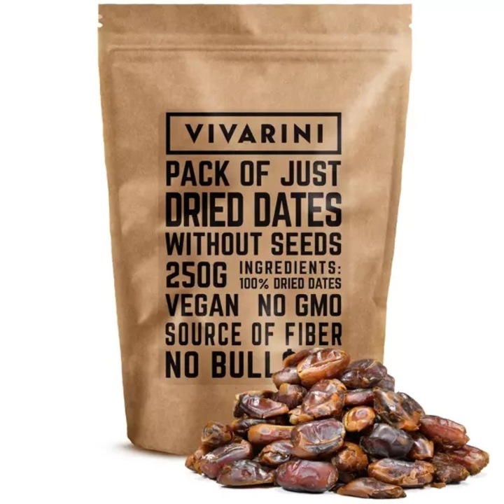 Szárított Datolya, Vivarini, Mag Nélküli, 250g