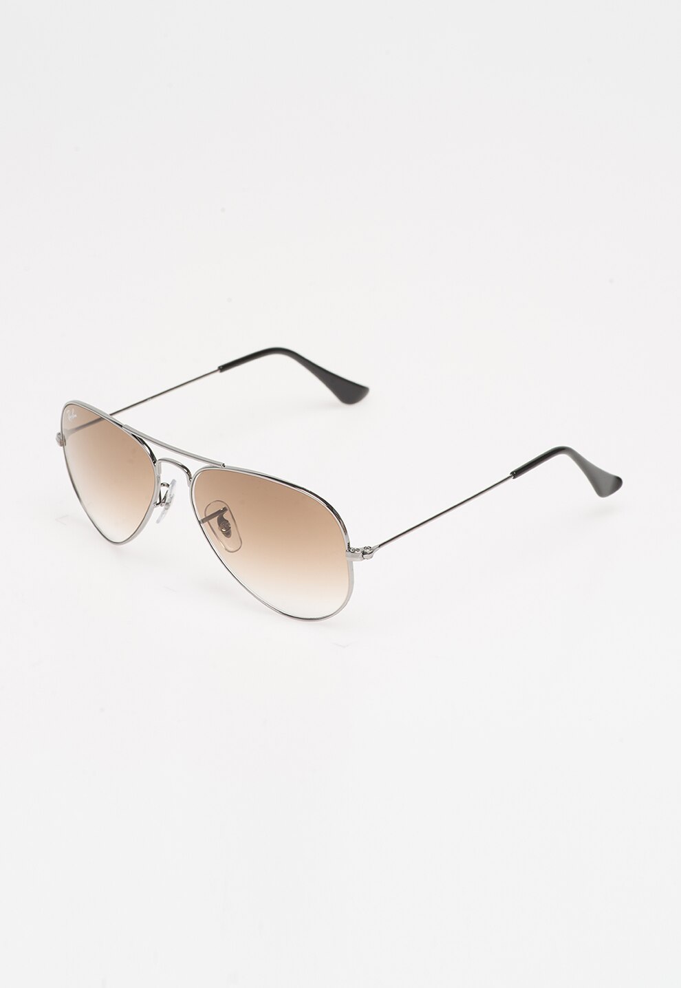 Ray-Ban, Ochelari de soare argintii Aviator, Argintiu, 62-14-140 Standard