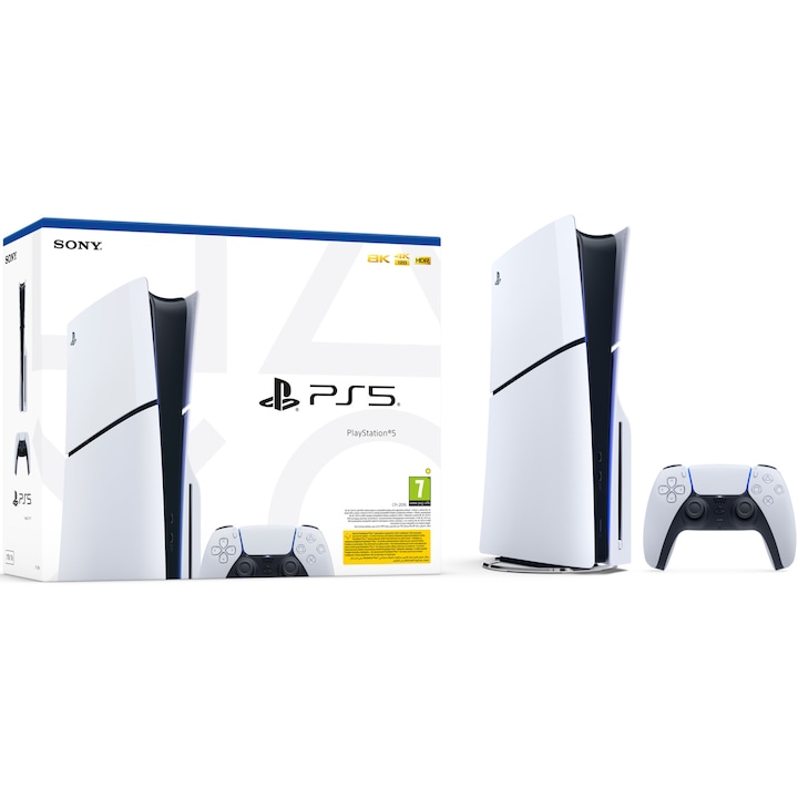 Consola PlayStation 5 (PS5) Slim, 1TB SSD, D-Chassis - eMAG.ro