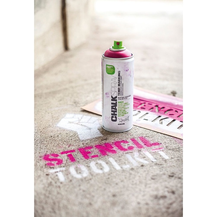 Spray vopsea, Montana, Chalk CH4050, roz, 400 ml