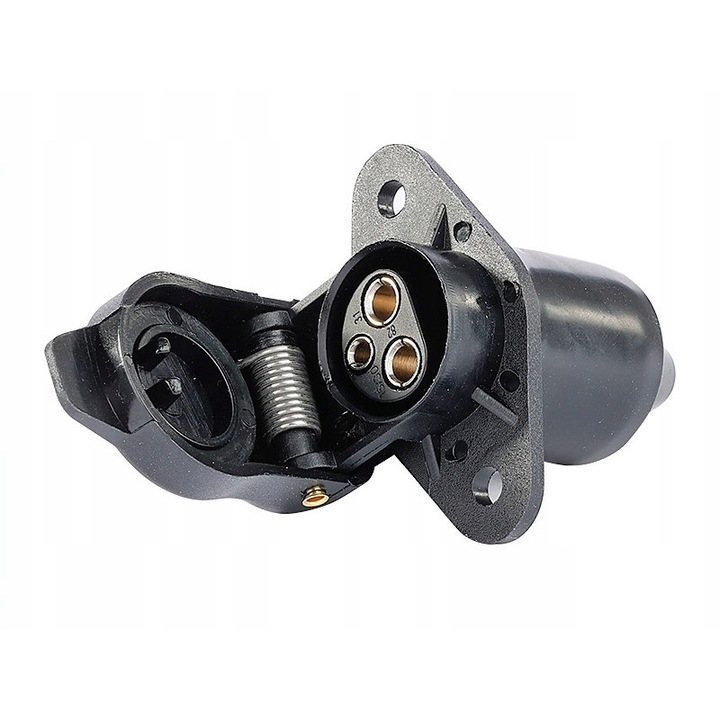 Elektromos konnektor 3 tűvel lakókocsi utánfutóhoz, Me Premium