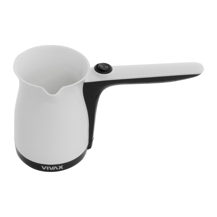 Kávékiöntő, VIVAX CM-1000WH, teljesítmény 1000 W, űrtartalom 400 ml, fehér/fekete