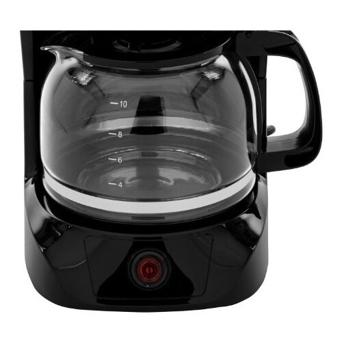Aparat de cafea cu filtru, VIVAX CM-08126F, capacitate 1.25 L, putere 800 W, Negru