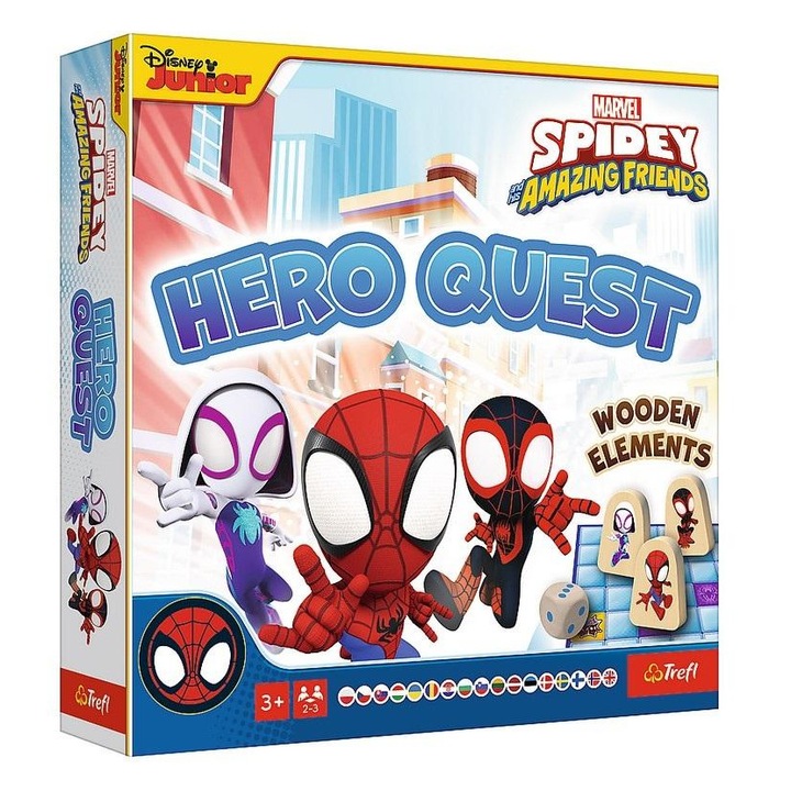 Társasjáték Spidey Hero Quest, Trefl, Multicolor