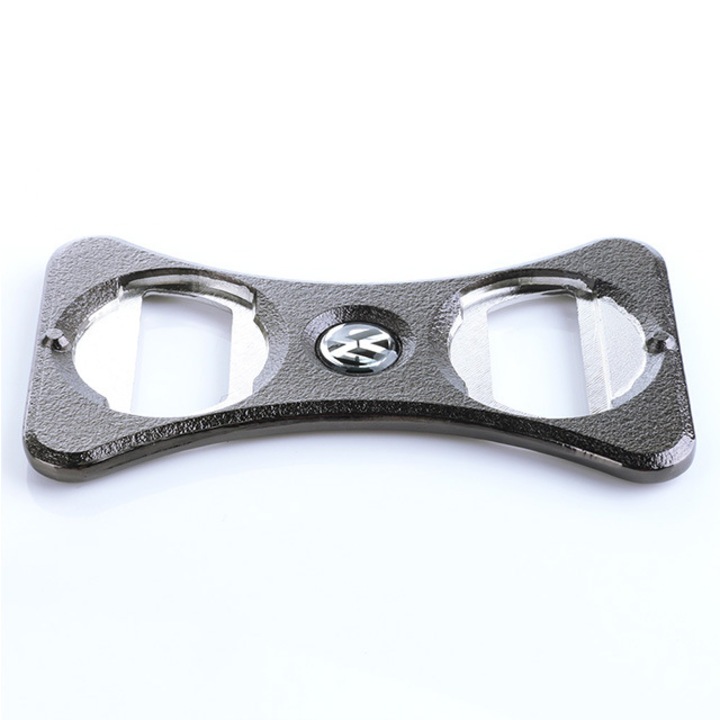 Rozsdamentes acél sörnyitó, egyedi design, Golf Jetta Volkswagenhez