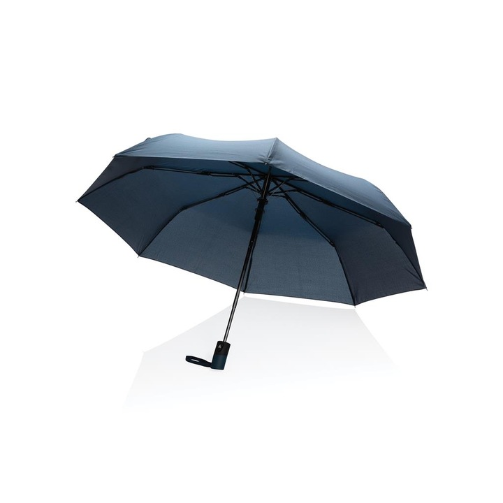 Мини автоматичен отворен чадър XD Design, Полиетилен, 21-инчов, Тъмносин, 57 x 97см