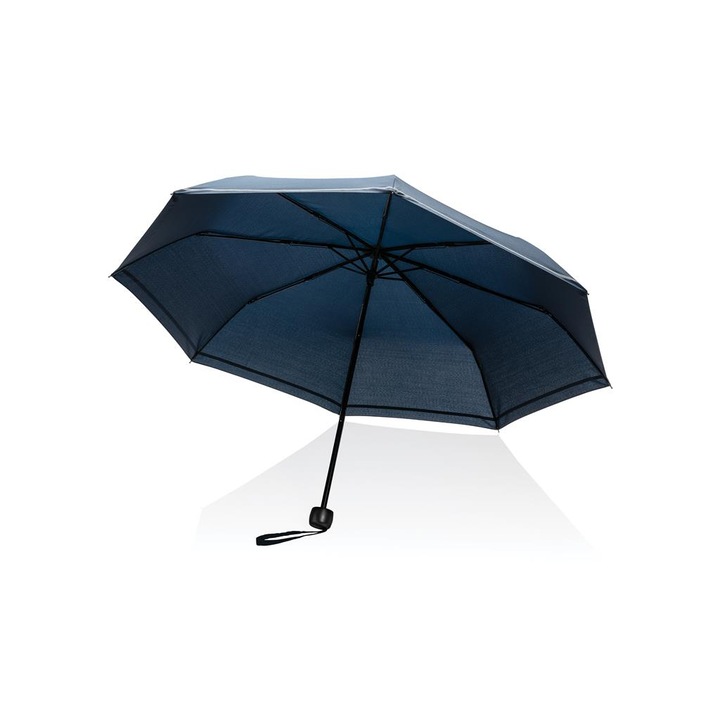 Мини отразяващ чадър XD Design, Полиетилен, 20.5-инчов, Тъмносин, 56, 5 x 96см