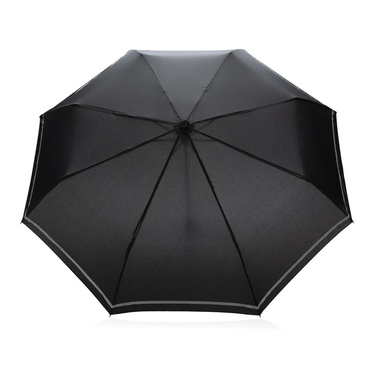 Мини отразяващ чадър XD Design, Полиетилен, 20.5-инчов, Черен, 56, 5 x 96см