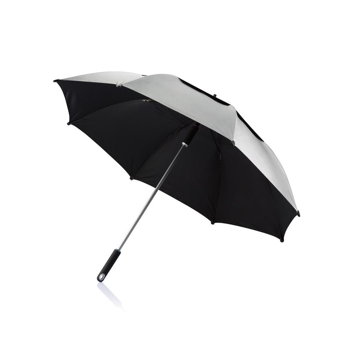 Чадър за буря XD Design, Полиестер, 27-инчов, Сив, 96 x 120см