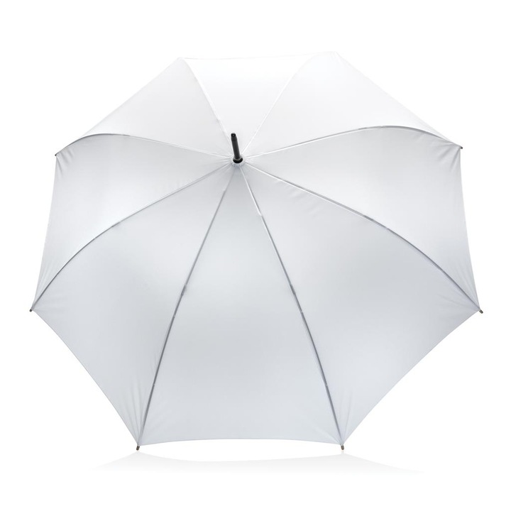 Автоматично отворен бамбуков чадър XD Design, Полиетилен, 27-инчов, Бял, 94 x 120см