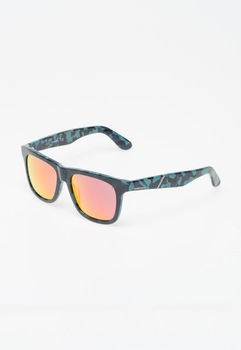 Diesel Ochelari de soare negru cu albastru cu model camuflaj Diesel Ochelari de soare negru cu albastru cu model camuflaj