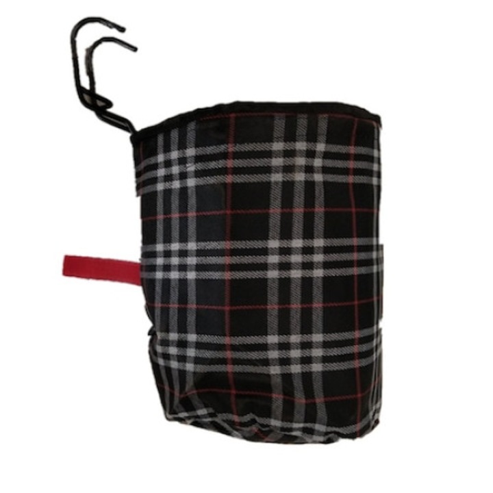 Cos pentru bicicleta, Textil, Pliabil, Multicolor