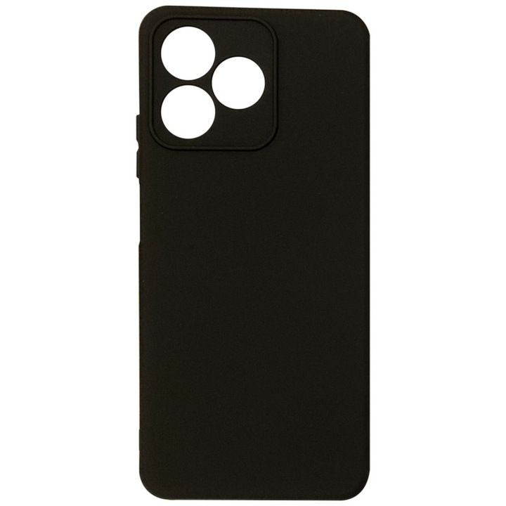 Предпазен калъф Silicon Shield за Realme C53, Черен