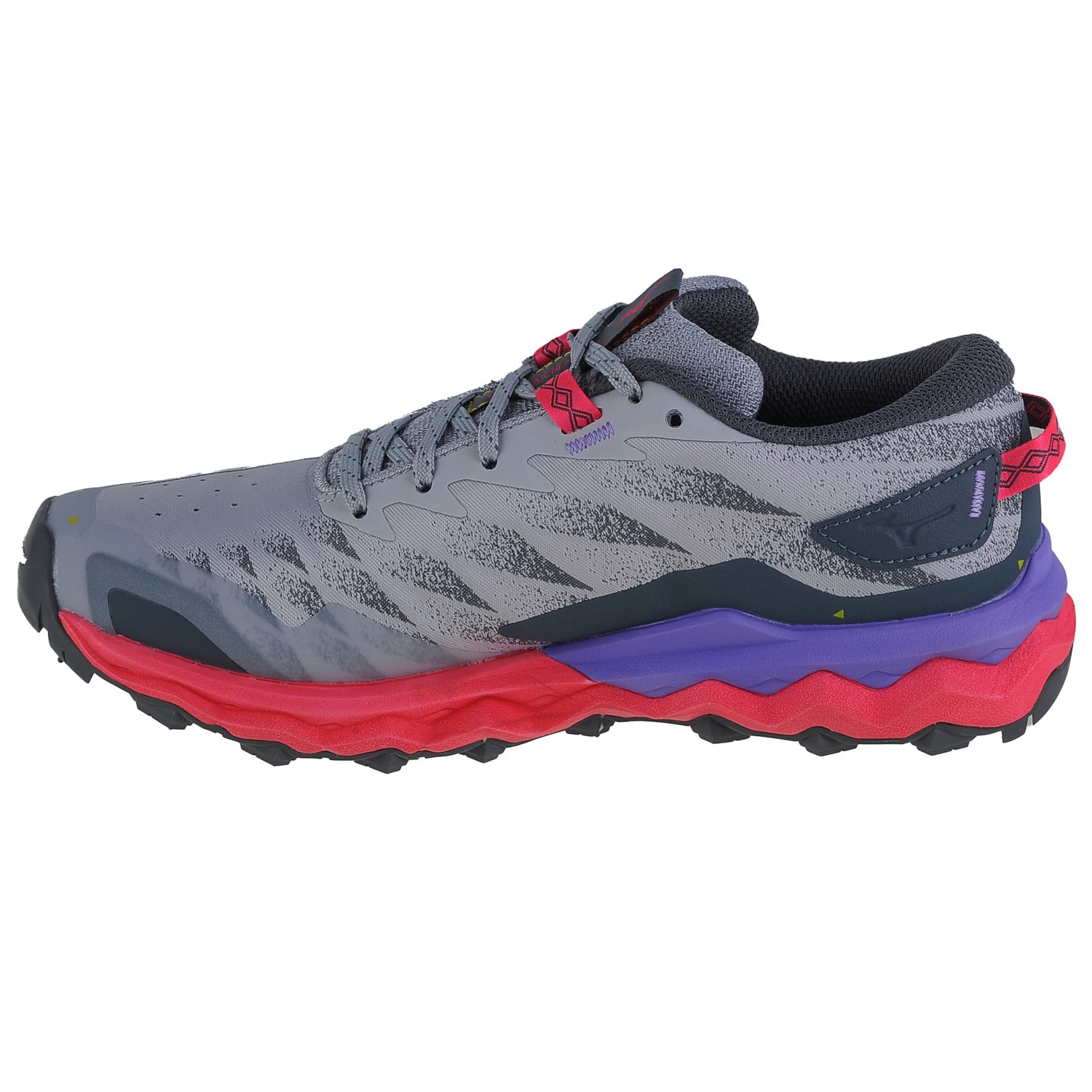 Pantofi de alergat, Mizuno Wave Daichi 7 J1GK227142, Gri, 36.5 EU