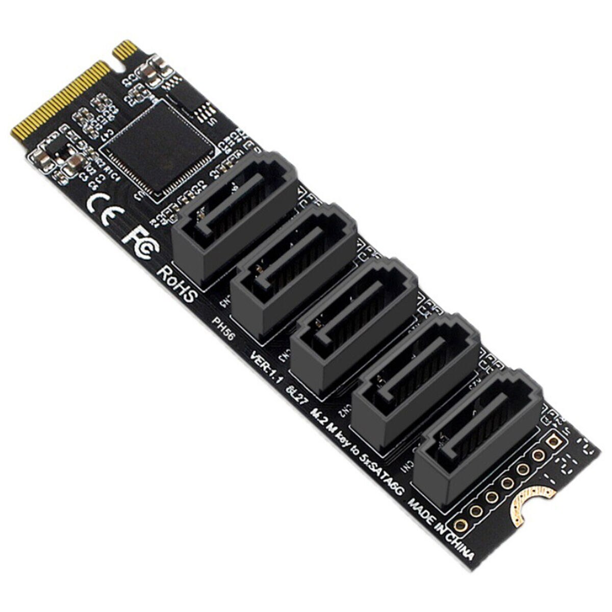 PCI-E zu M.2 Erweiterungskarten Extender PCI-E Adapterkarten-Adapter für M2 NGFF NVME-Festplatten