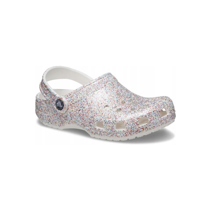 Saboti Copii, Crocs, Classic Glitter, Multicolor