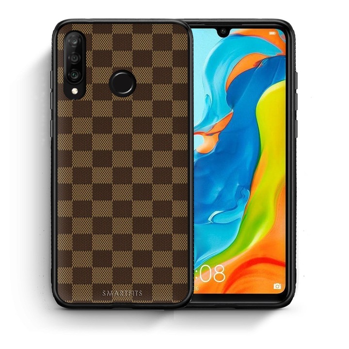 Husa pentru Huawei P30 Lite, Smartfits, Maro