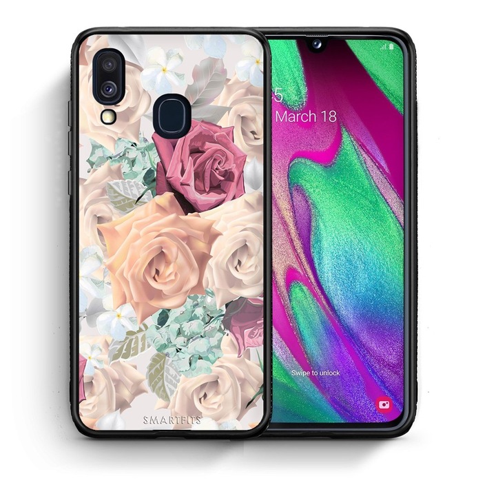 Husa pentru Samsung Galaxy A40, Smartfits, Multicolor
