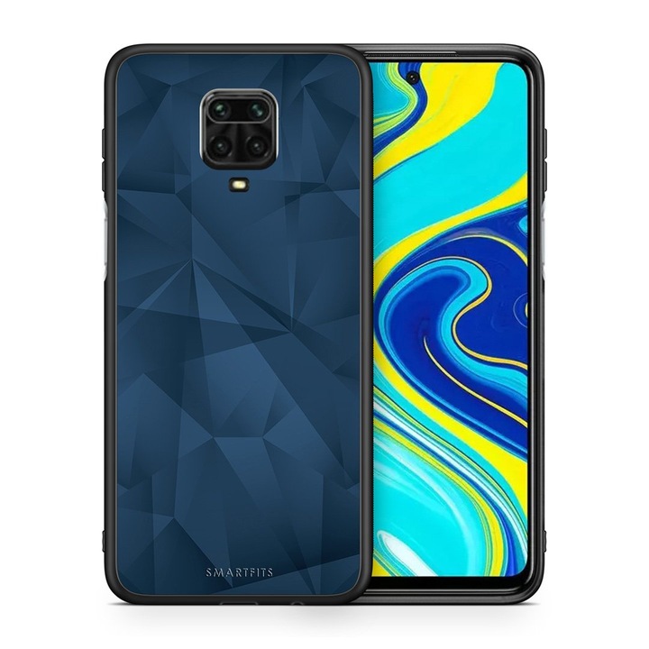Husa pentru Xiaomi Redmi Note 9S / 9 Pro / 9 Pro Max, Smartfits, Albastru