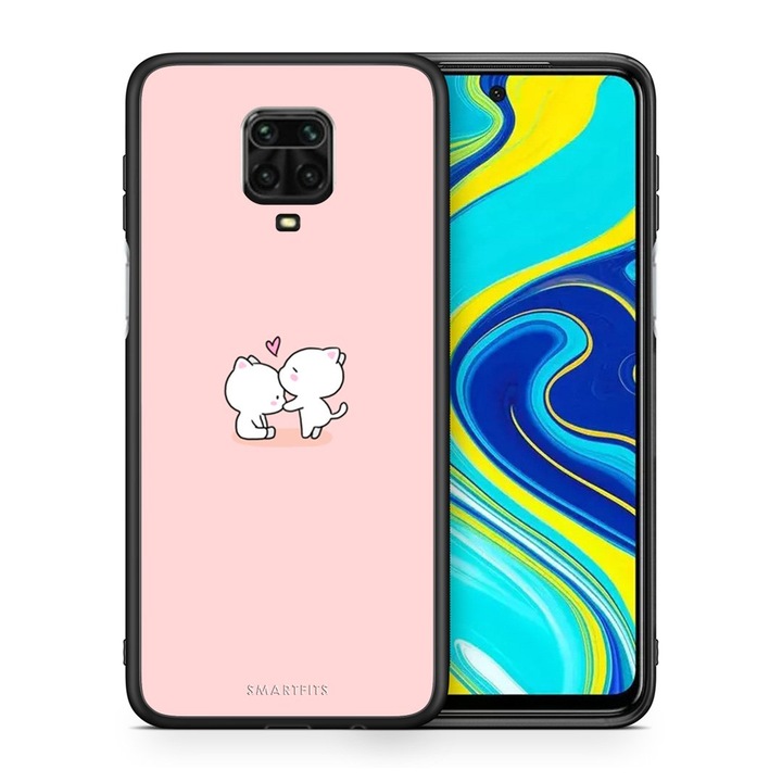Husa pentru Xiaomi Redmi Note 9S / 9 Pro / 9 Pro Max, Smartfits, Roz