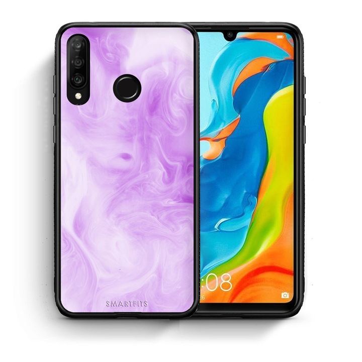 Husa pentru Huawei P30 Lite, Smartfits, Mov