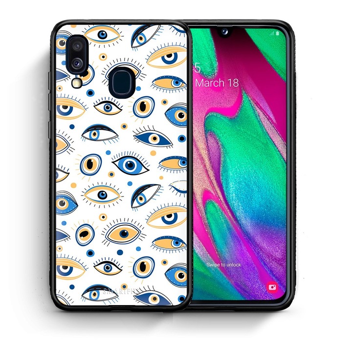 Husa protectie telefon, Smartfits, Compatibil cu Samsung Galaxy A40