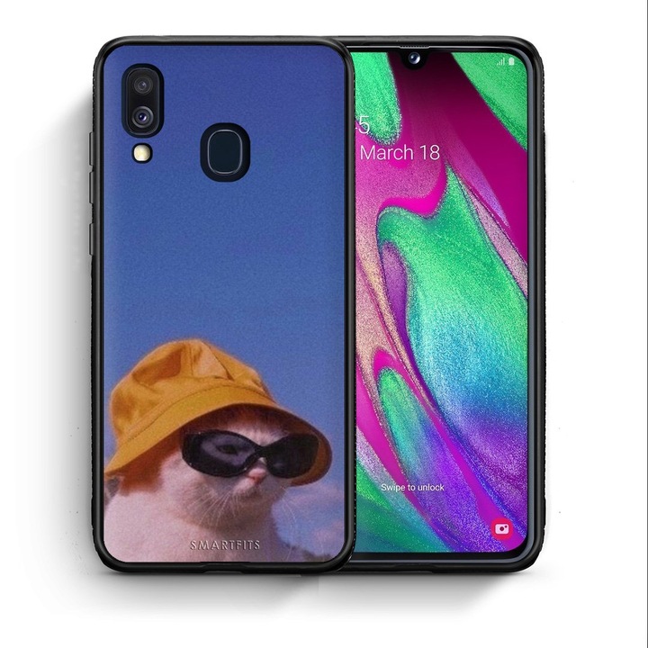Husa protectie telefon, Smartfits, Compatibil cu Samsung Galaxy A40