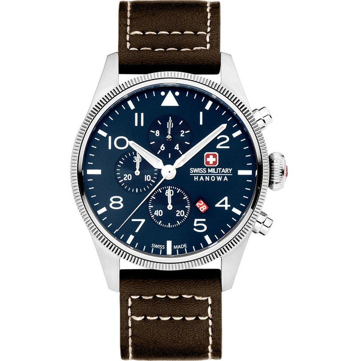 Swiss Military SMWGC0000402, Kvarc, 43mm, 10ATM Férfi karóra