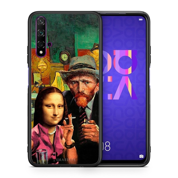 Telefon Husa, Smartfits, Compatibil cu Huawei Nova 5T/Honor 20, Multicolor
