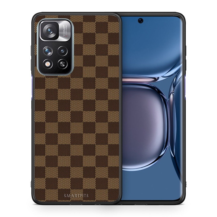 Husa protectie telefon, Smartfits, Pentru Xiaomi Redmi Note 11 Pro Plus 5G, Maro